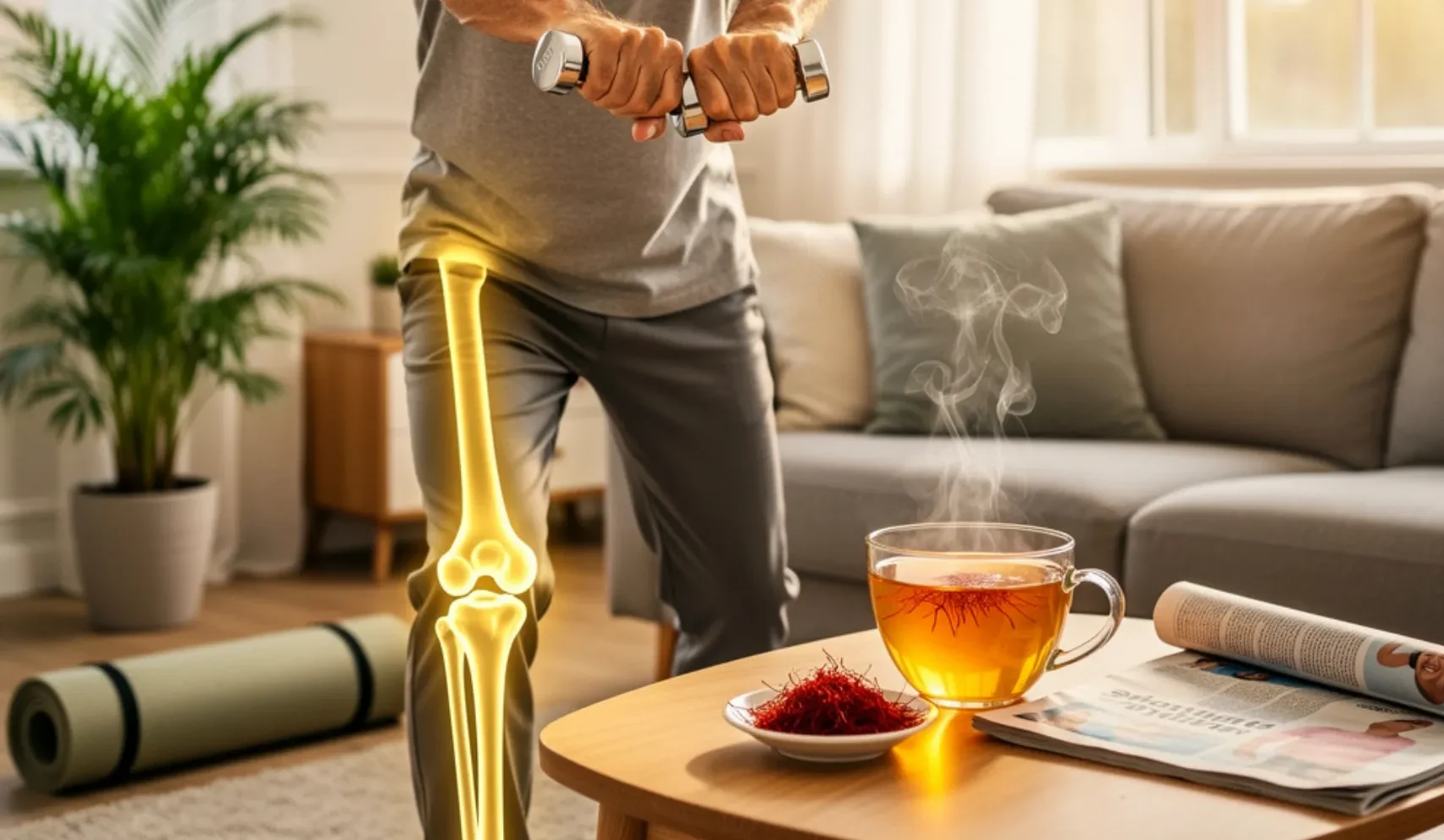 طرز تهیه دمنوش زعفران برای جلوگیری از پوکی استخوان