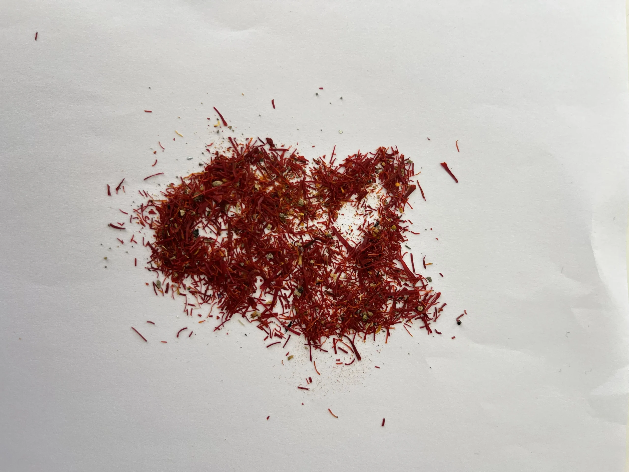 زعفران دارای خاک