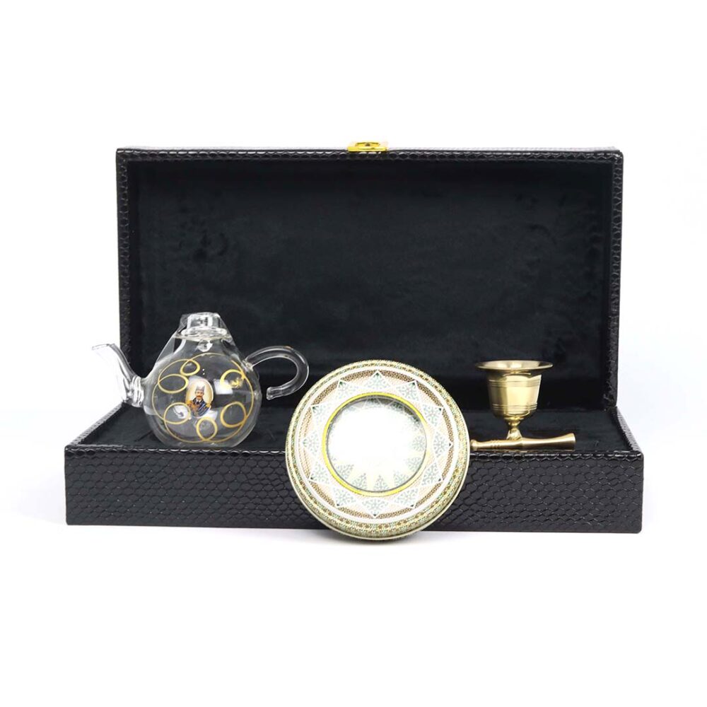 باکس هدیه زعفران طرح پوست ماری 102
