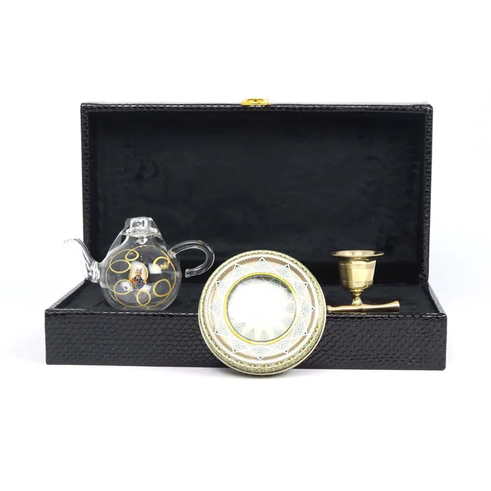 باکس هدیه زعفران طرح پوست ماری 102